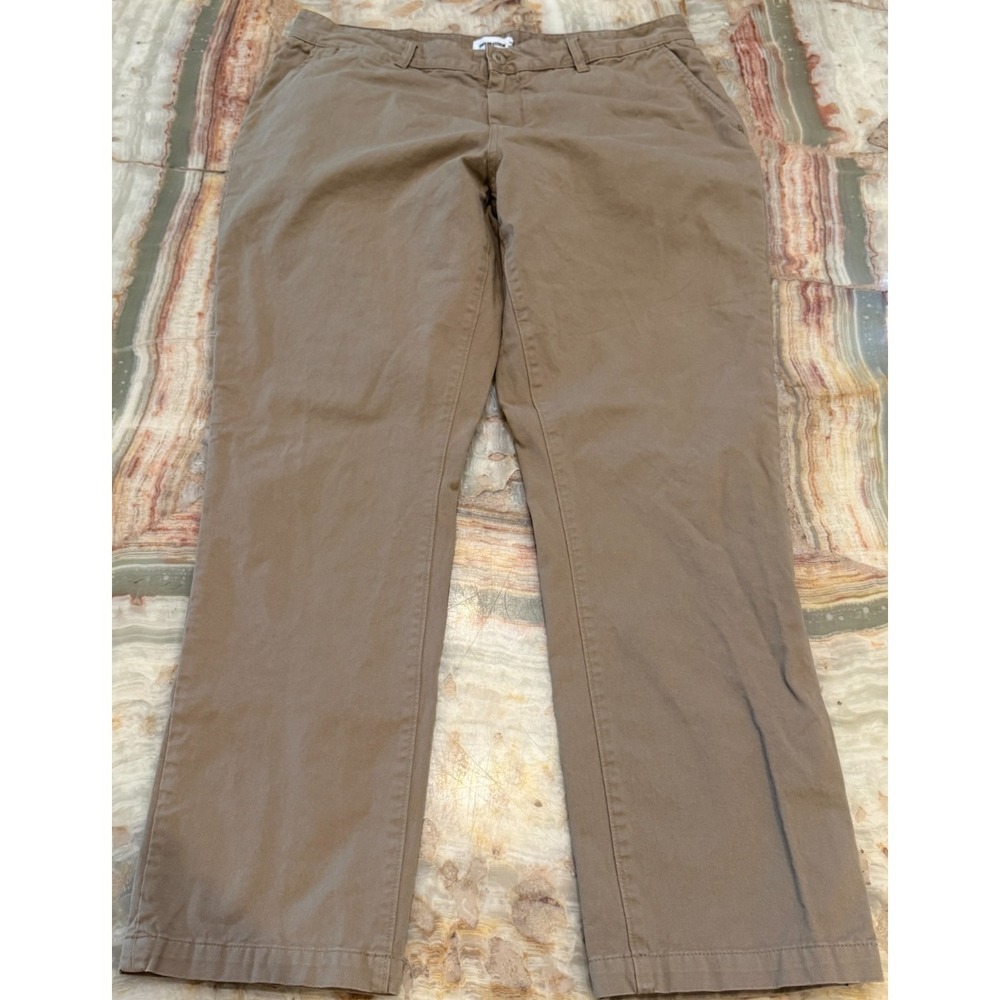 Taylor Stitch Men's The‎ Democratic Foundation Pants Organic Khaki Flat Front 32